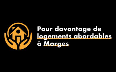 Communiqué – L’initiative communale “Pour davantage de logements abordables à Morges” en bonne voie